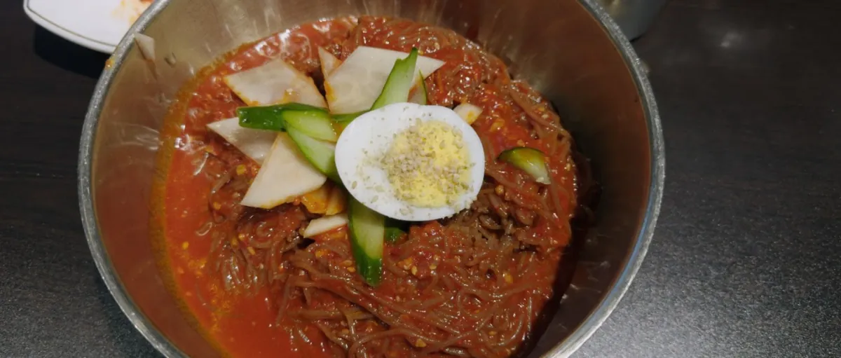 韓国の冷麺