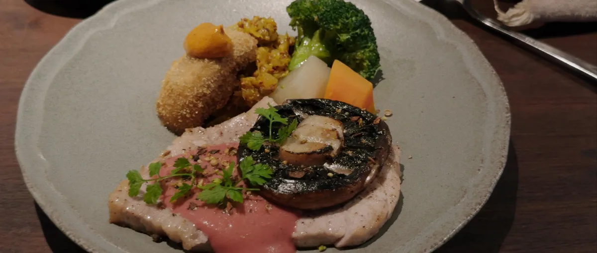 マッシュルーム専門店で食べたランチ