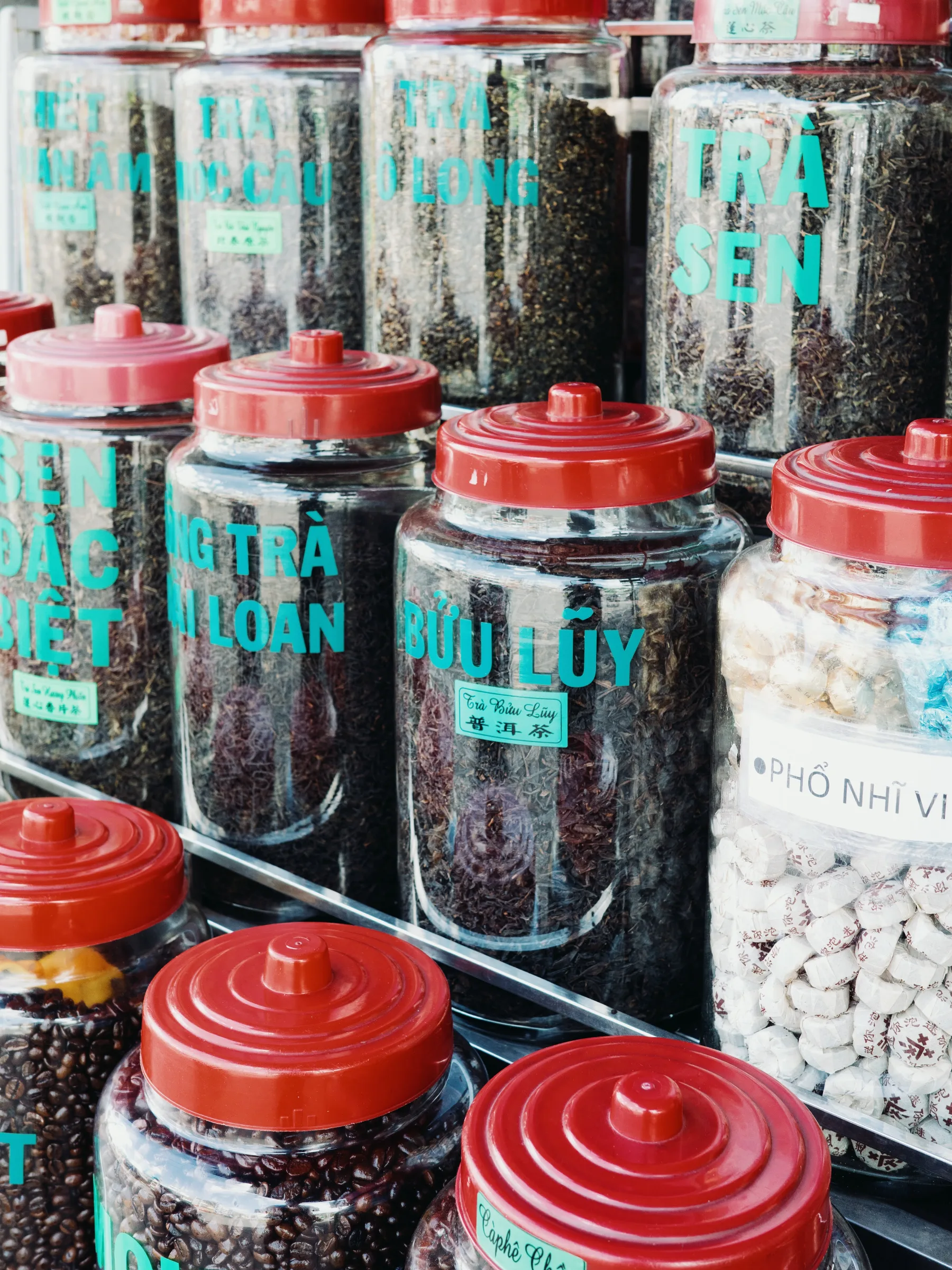 TEA JARS / TRA SEN